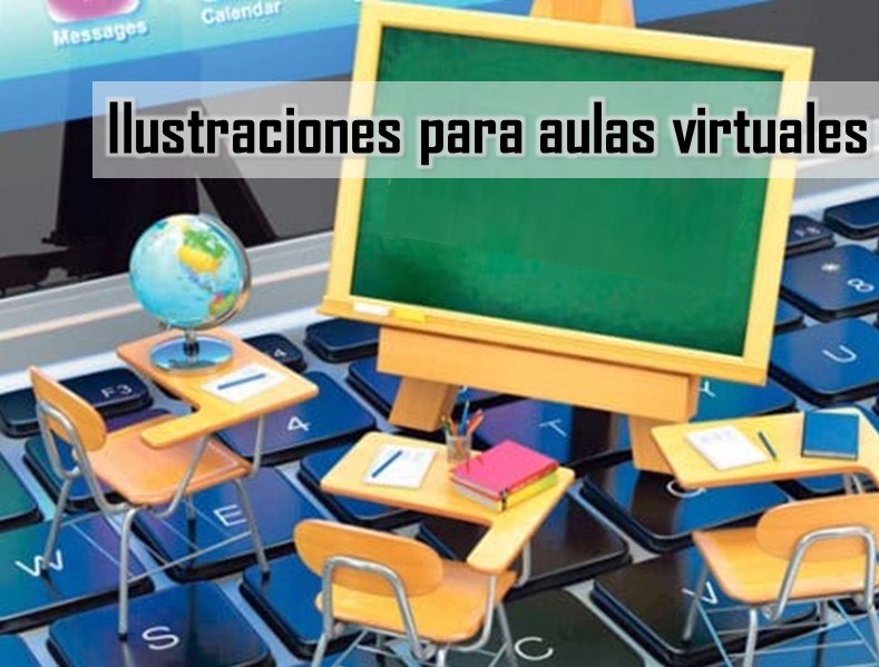 Ilustraciones para aulas virtuales